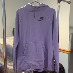 Purple Nike Hoodie